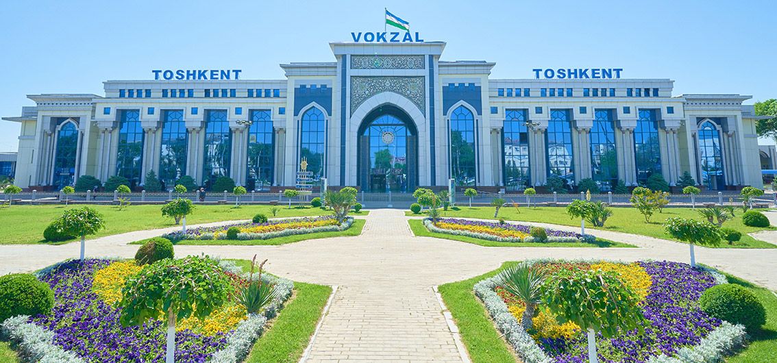 Usbekistan-Taschkent-Bahnhof