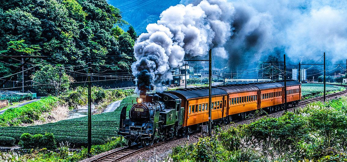 Dampfzug-der-Oigawa-Railway