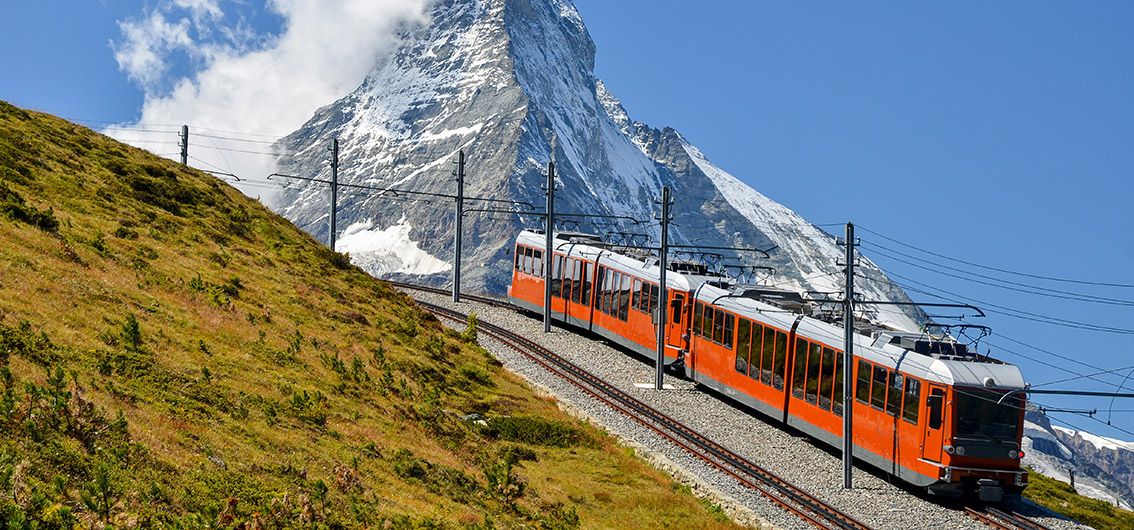Gornergrat-Bahn-beim-Matterhorn