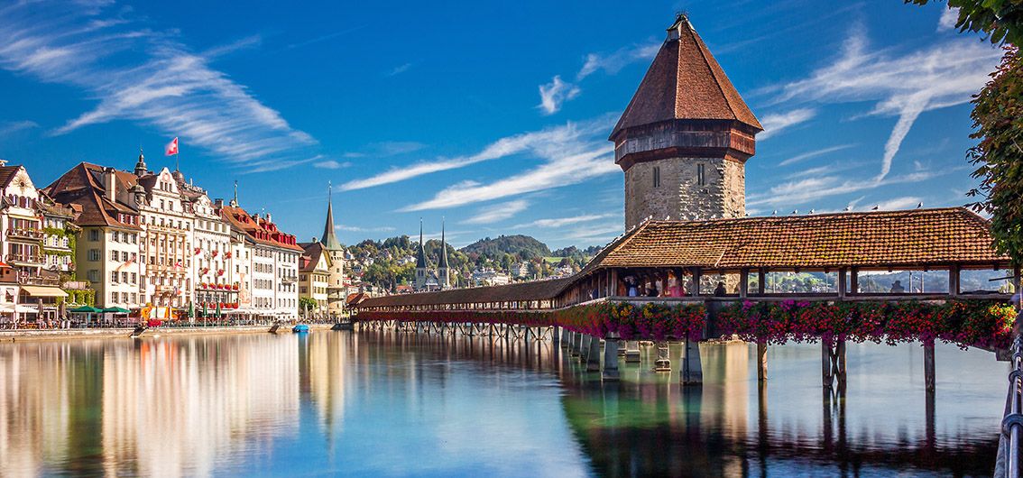 Schweiz - Luzern - Kapellbruecke