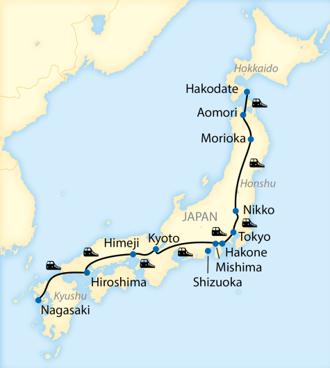 Karte_Japan-Zugreise von Nord nach Süd_2609_2025