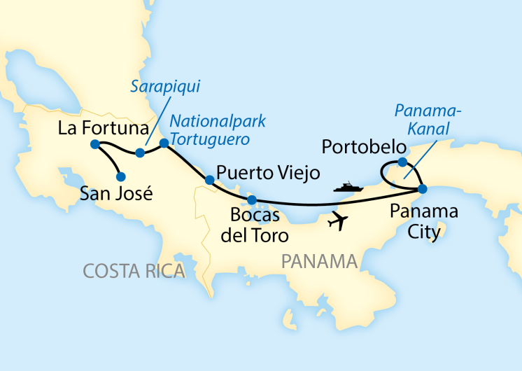 Karte_Lernidee live_Costa Rica und Panama_2748_2021