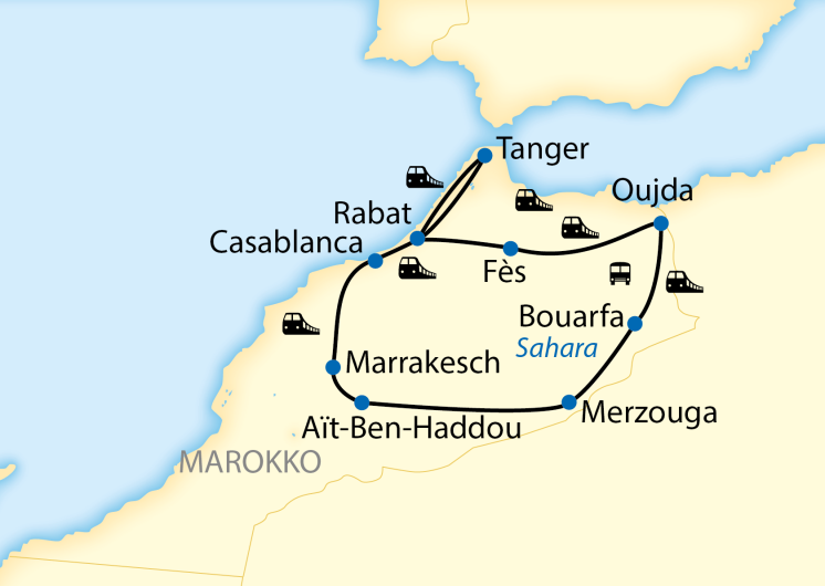 Karte_Marokko Desert Express_2948_2025