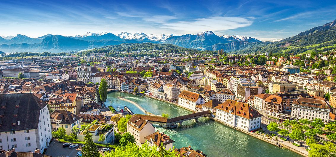 Luzern-von-dem-Pilatus-Bergmassiv