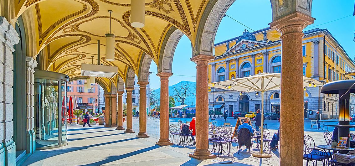 Schweiz - Lugano - Piazza Riforma
