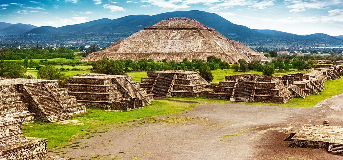 Mexiko-Pyramidenstadt-Teotihuacán-(UNESCO-Weltkulturerbe)