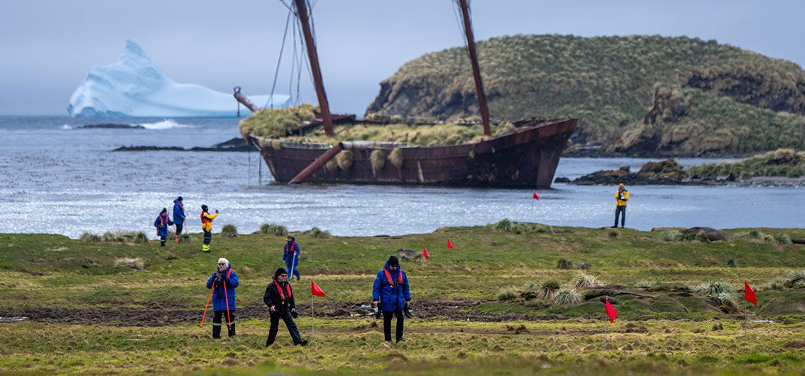 Südgeorgien - Schiffswrack